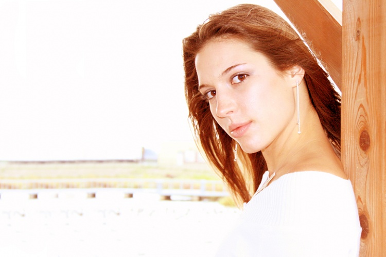 Alison by the bridge by Sharif Mohammadi
