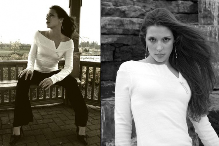 Alison in white by Sharif Mohammadi