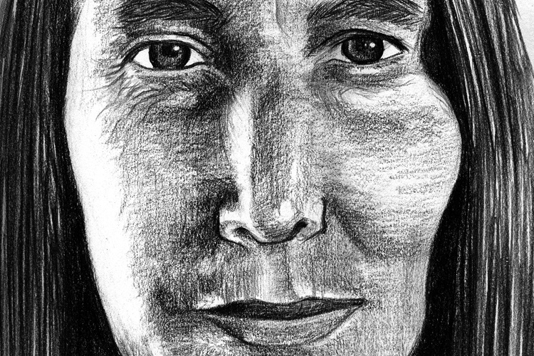Old Lady by Sharif Mohammadi